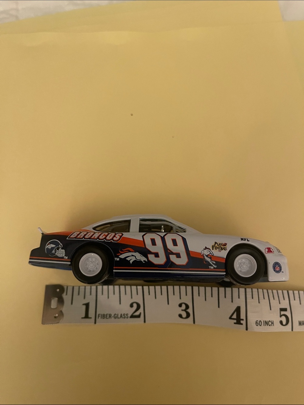 #99 Denver Broncos race car